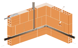 CONSTRU-TENS-Tijolos Cerâmicos Vedação modulação 25  Elétrico Canaleta Hidraúlico Compensador